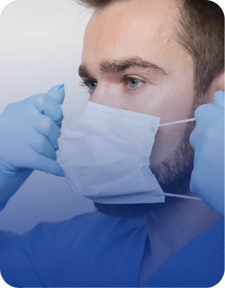 Beskyttende maske