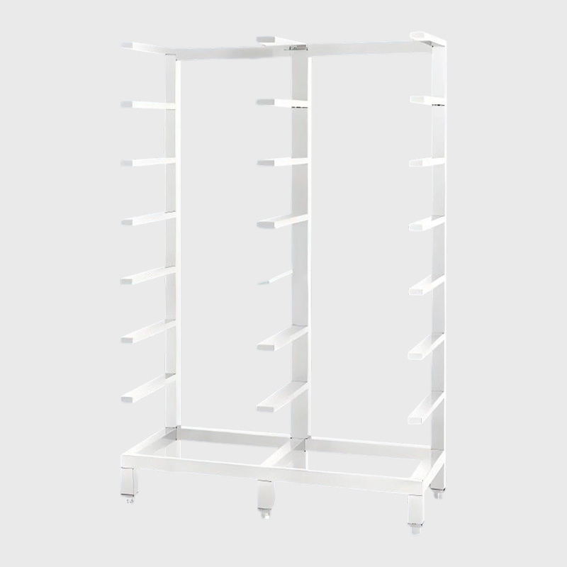 Opbevaringsstativ til medicinske kurve i rustfrit stål